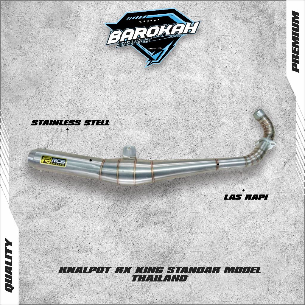 KNALPOT RX KING STANDAR MODEL THAILAND