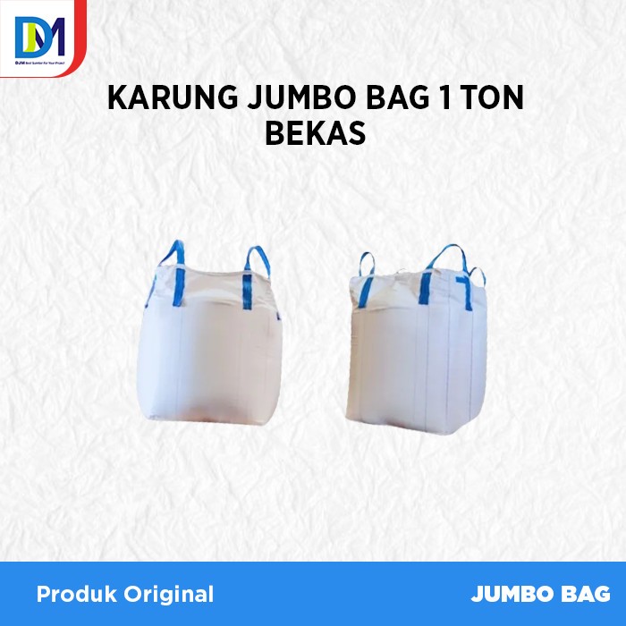 Karung Jumbo Bag 1 Ton Terlaris Jumbo Murah Bag Bekas 1 Ton (putih)