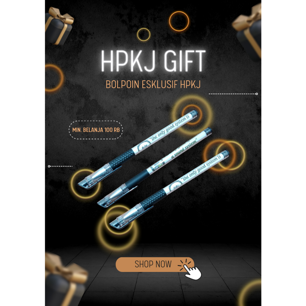 

(TIDAK UNTUK DIJUAL JANGAN DI CHECKOUT) BOLPOIN EXCLUSIVE HPKJ
