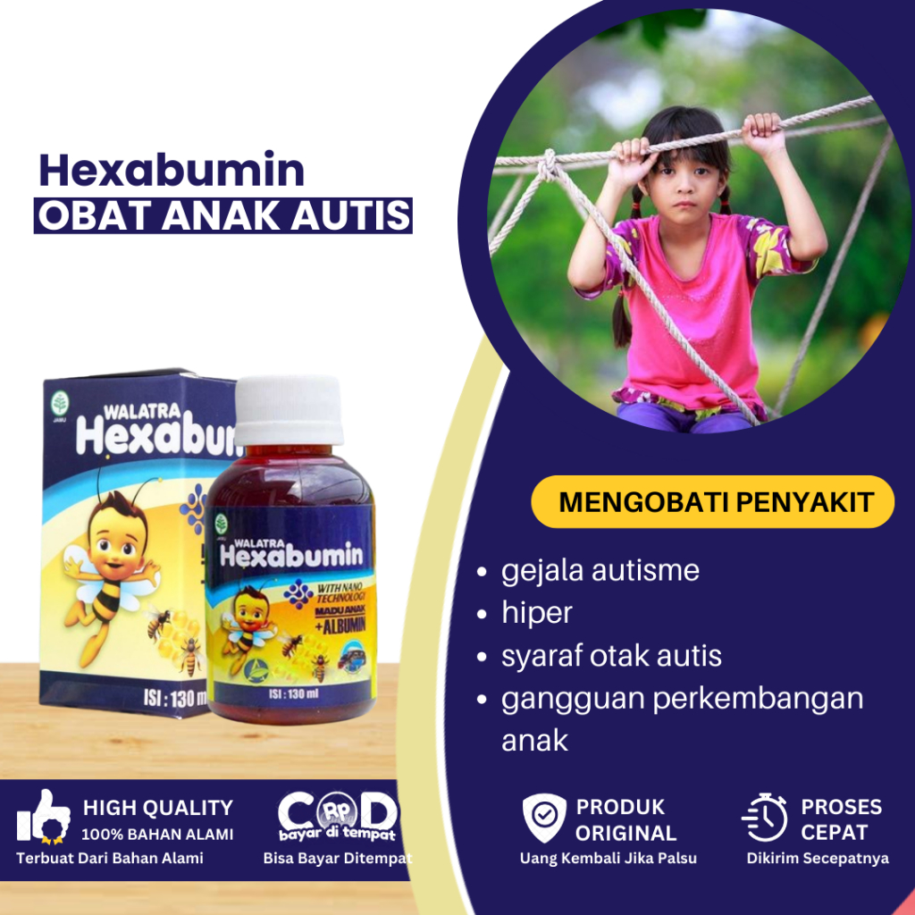 Obat Untuk Anak Autis, Kurangi Gejala Autisme, Nutrisi Otak Anak, Vitamin Otak Buat Anak Autis, Obat