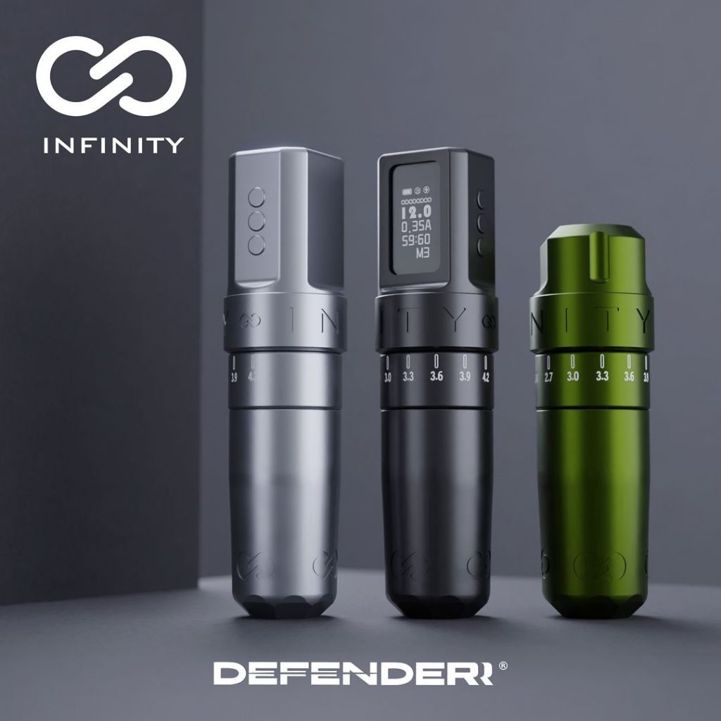 Defenderr Infinity PMU Machine Portable / Mesin Sulam / Mesin Tattoo Portable