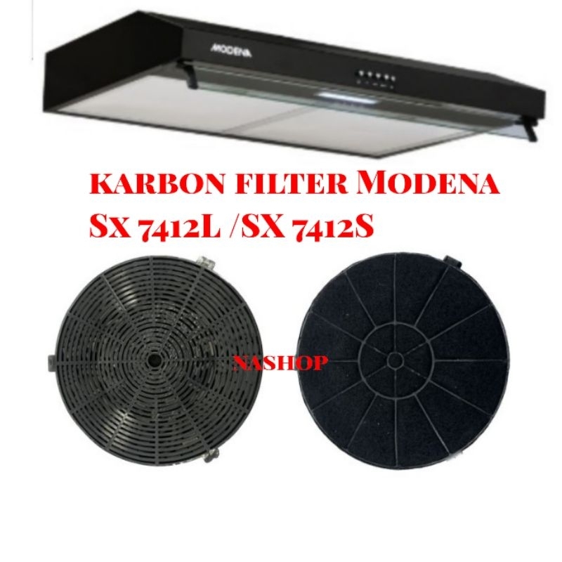 Karbon filter cookerhood Modena SX7412L/SX7412S