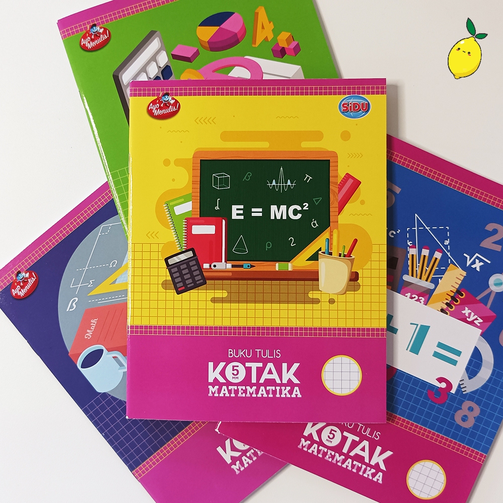 

Buku Tulis Kotak Kecil / Matematika SIDU 38 Lembar Satuan