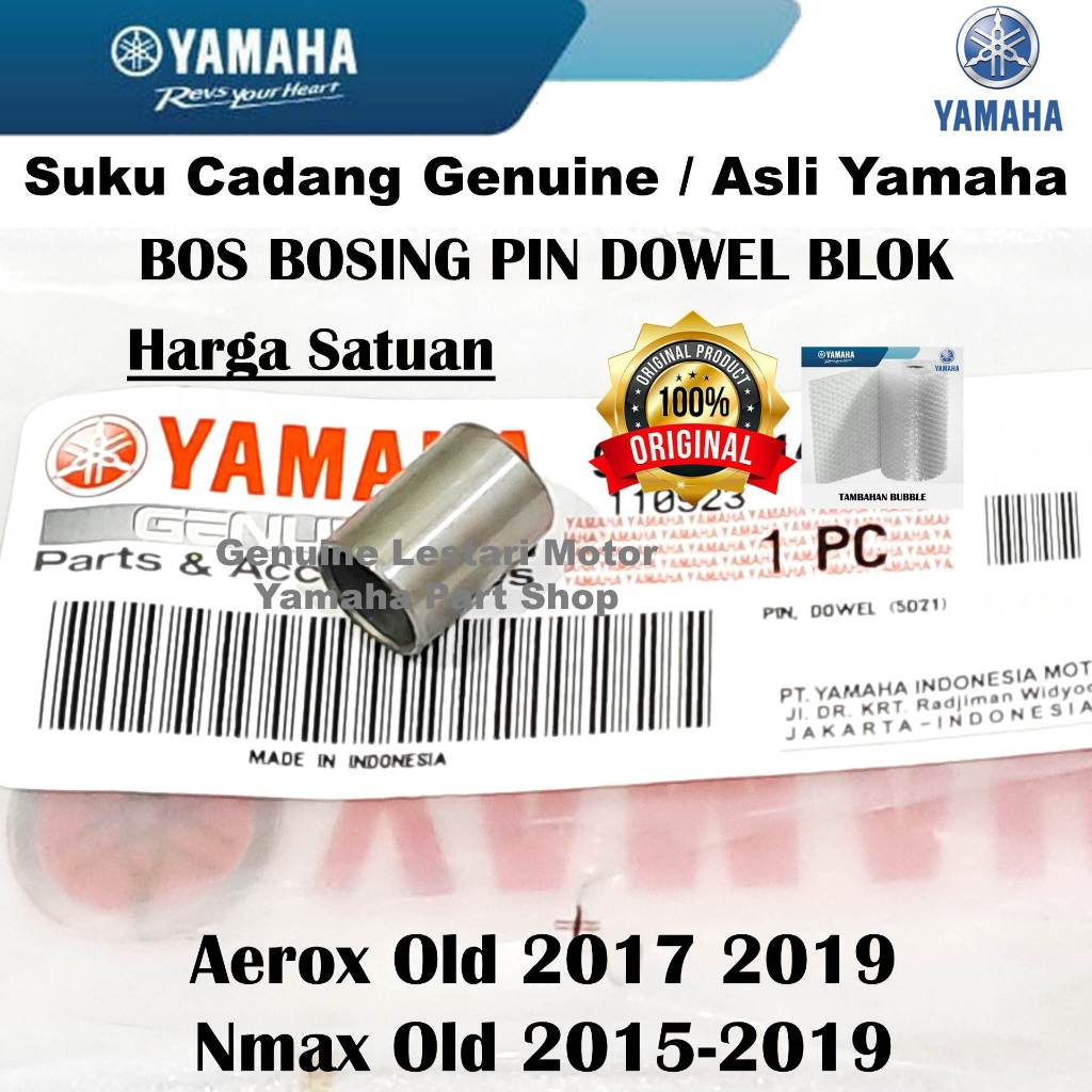 Bosing Bos Pin Dowel Blok Aerox Old 2017 2019 Nmax Old Asli Yamaha Surabaya