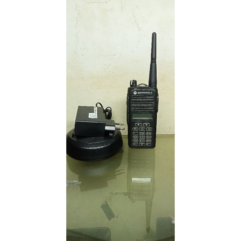 HT cp 1660 UHF 350Mhz bekas second lengkap charger