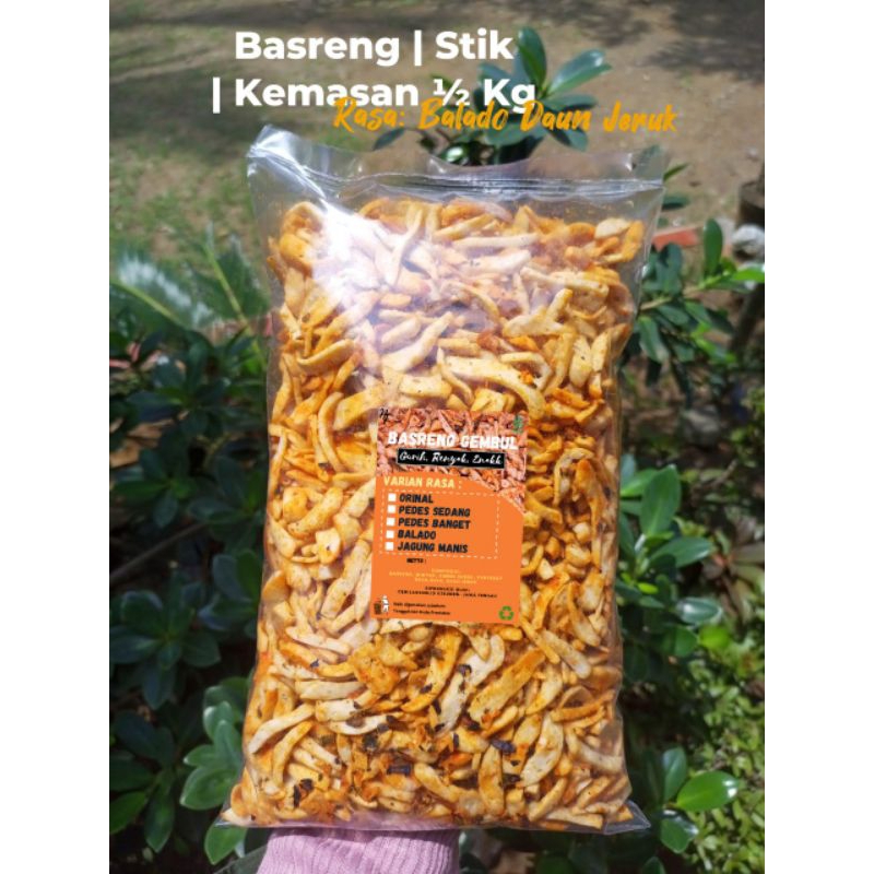 

Basreng Gemoy | Bakso Goreng Ikan | 500 Gram | Gurih Renyah Request Rasa Sesuai Selera