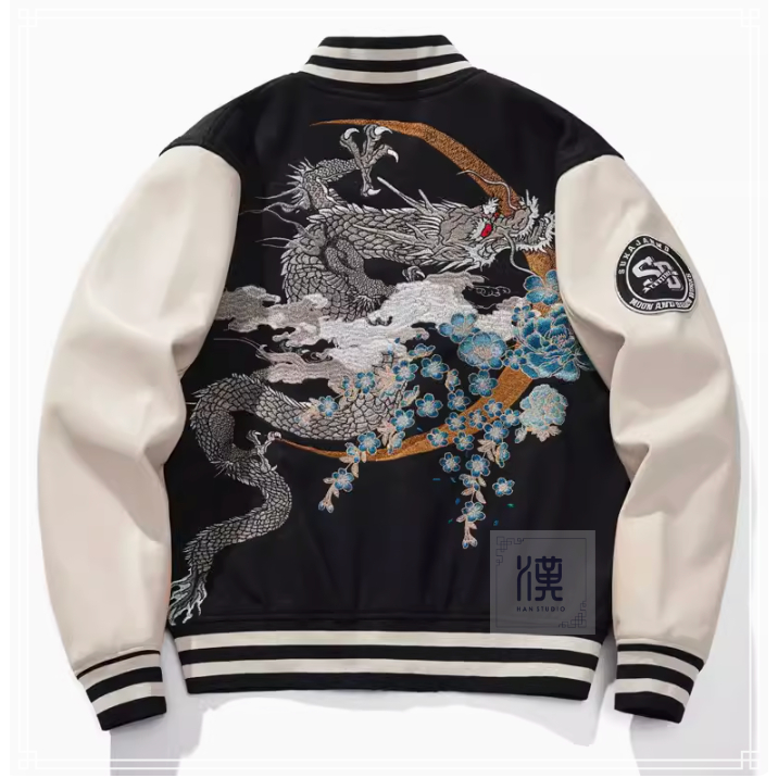 ONIDENIM JAKET DRAGON NAGA JACKET SUKAJAN LWHB230604