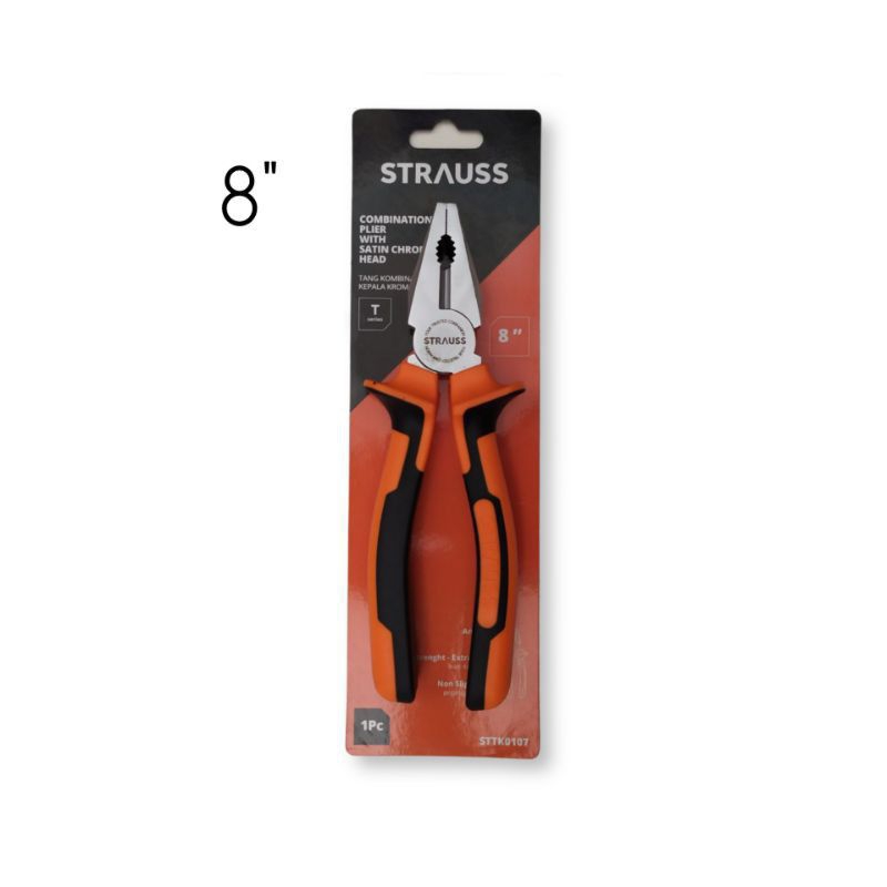 TANG KOMBINASI 8" STRAUS/TANG KOMBINASI