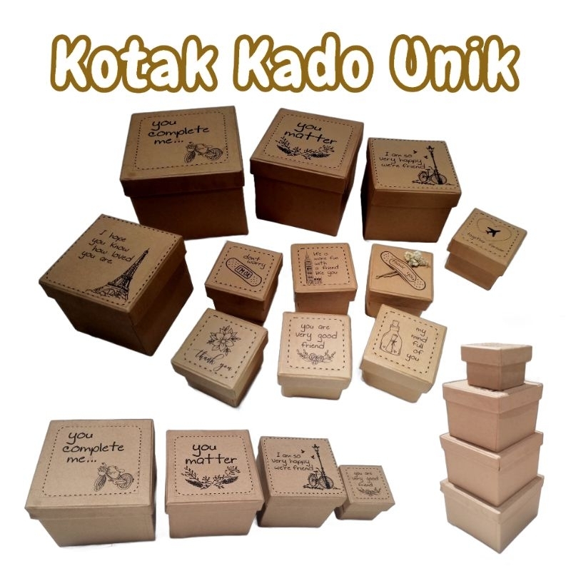 

Gift Box | Kotak Kado Unik | Hadiah ulang tahun | Souvenir pernikahan