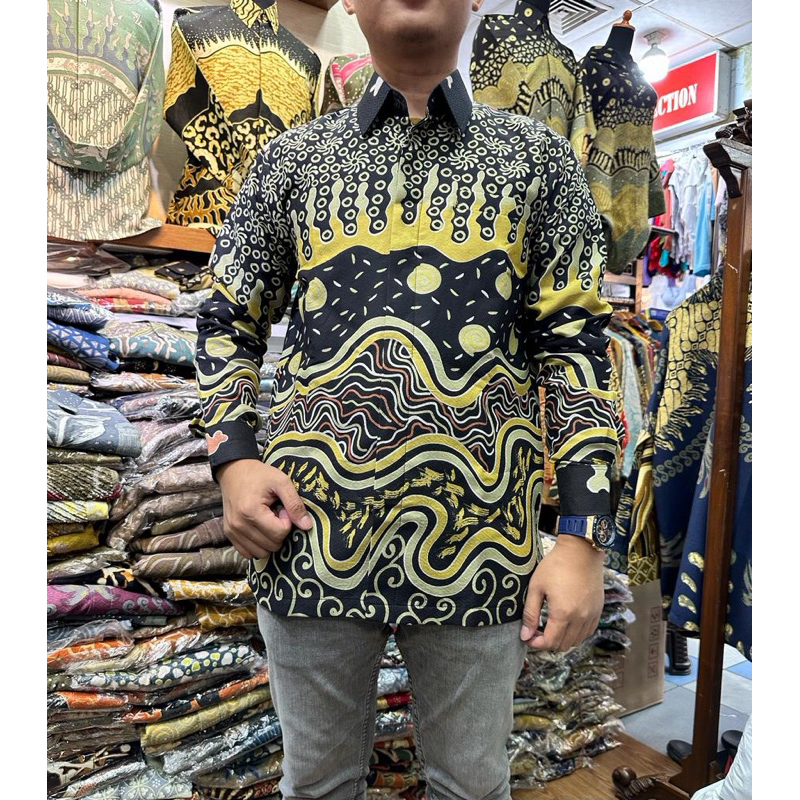 KEMEJA BATIK BAHAN DOLBY EXCLUSIVE FURING WAFEL THAMRIN CITY