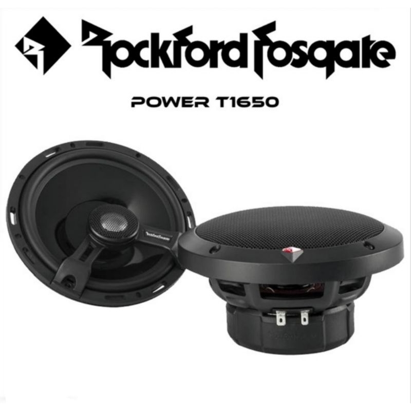 Speaker coaxial 2 way Rockford fosgate T1650 6.5 inch - rockford t1650