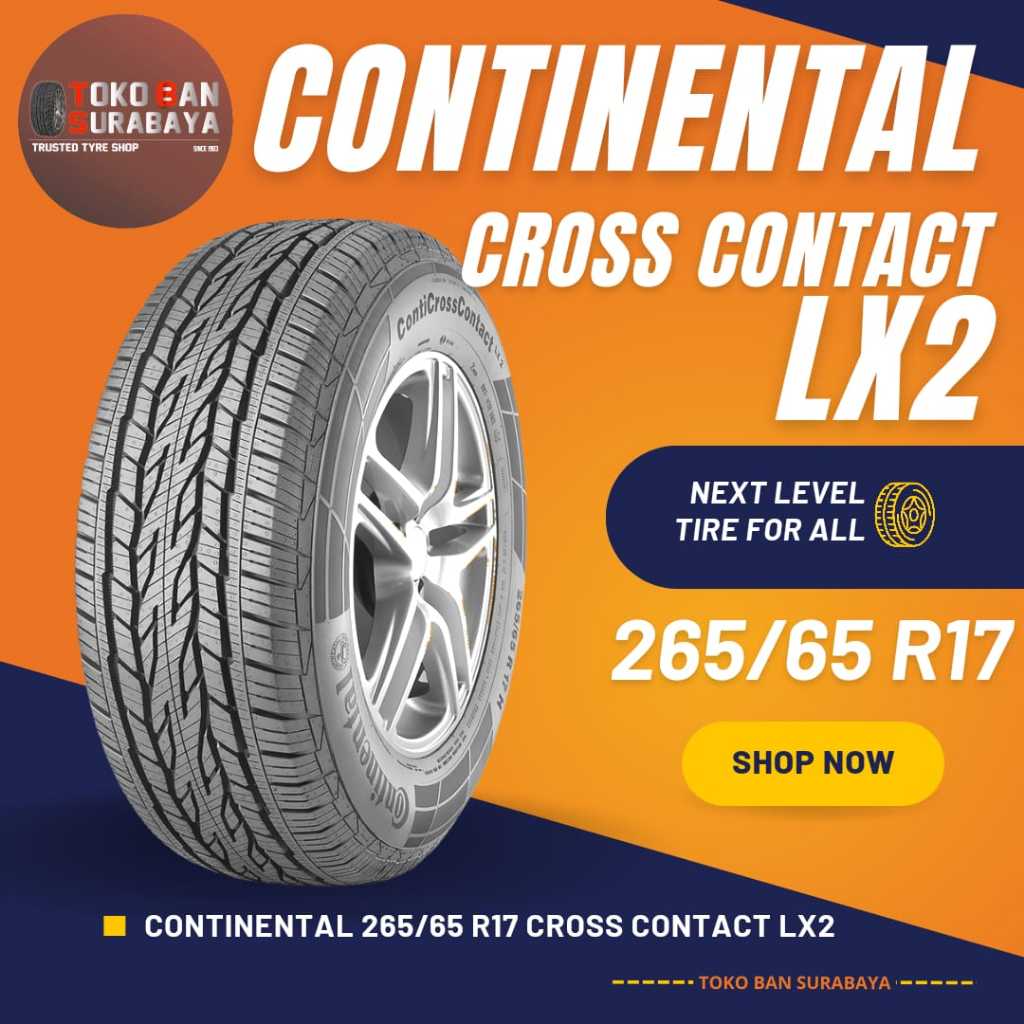 CONTINENTAL 265/65 R17 265/65R17 265/65/17 26565 R17 26565R17 R17 R 17 LX2