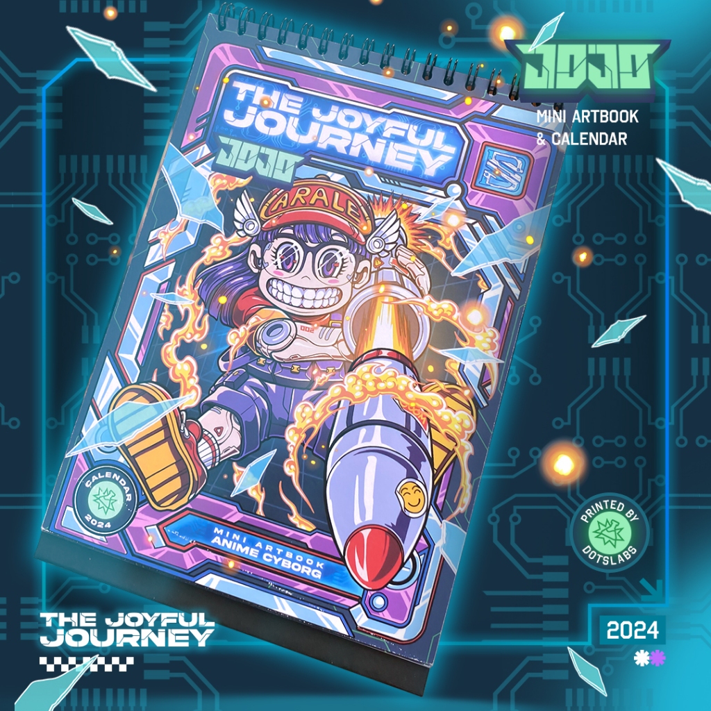 

Official Merchandise Dotstruction Studio - Desk Calendar 2024