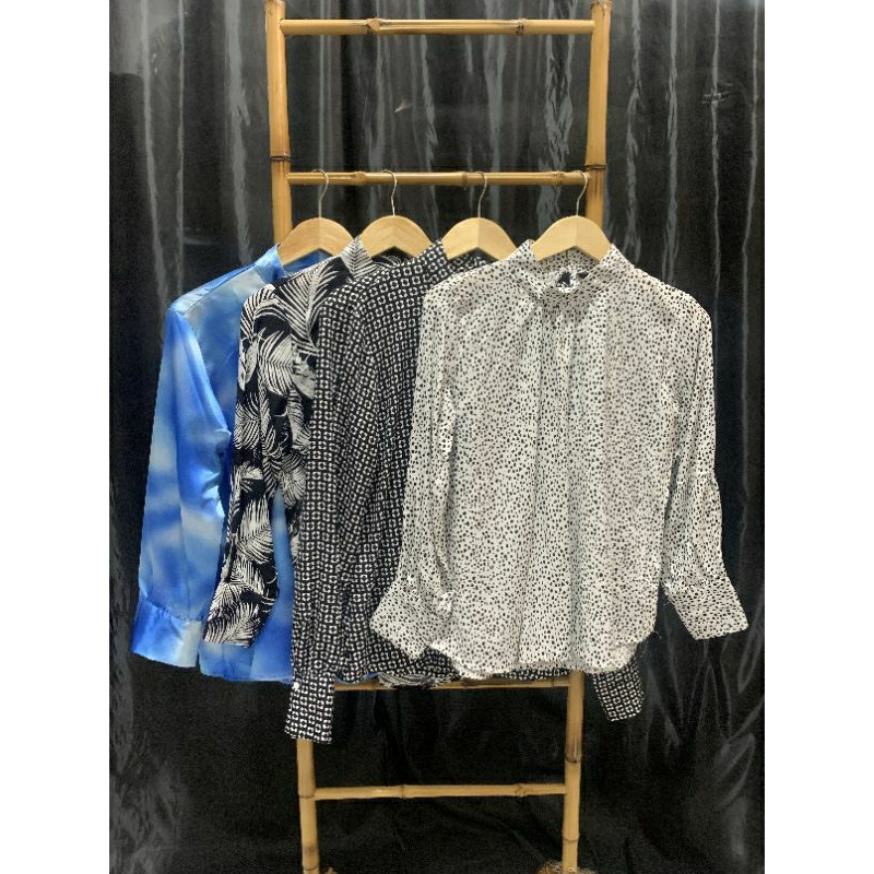 BLOUSE ZARA WOMAN/ATASAN PANJANG CEWE