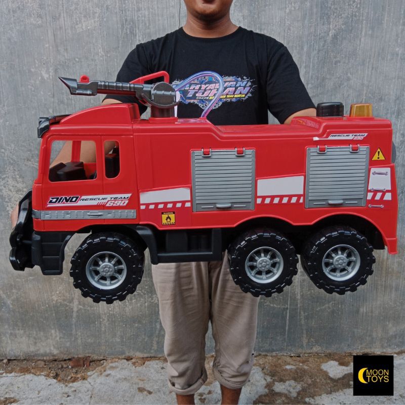 MAINAN MOBIL TRUCK DINO RESCUE TEAM BESAR - SHP690
