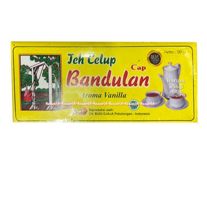 

Teh Bandulan Celup Vanilla / Teh Bandulan Vanilla