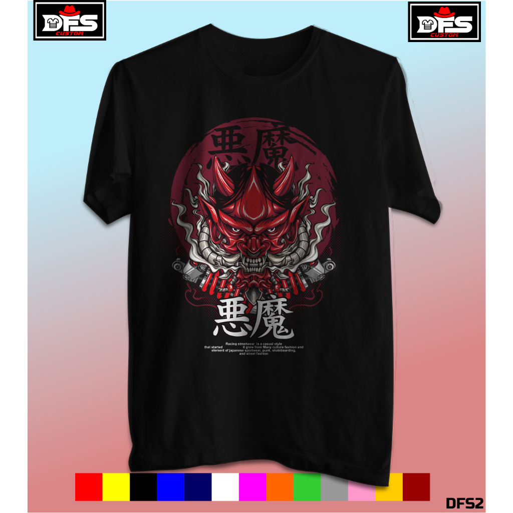 KAOS IBLIS JEPANG DISTRO COMBED