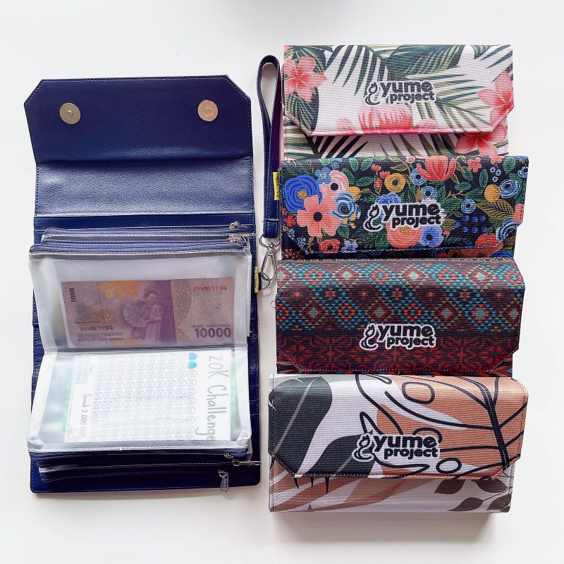 YUME PROJECT Vol.11 Dompet Belanja Pintar Keuangan Disiplin Pos Wallet Organizer Dompet Anggaran Bul