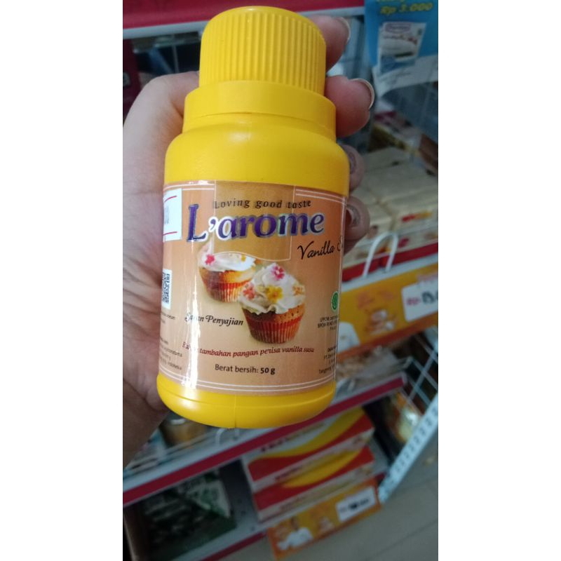 

l'arome vanila susu 50g