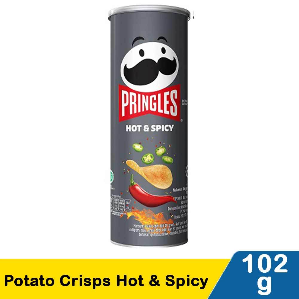 

Pringles Potato Crisps Hot & Spicy 102G