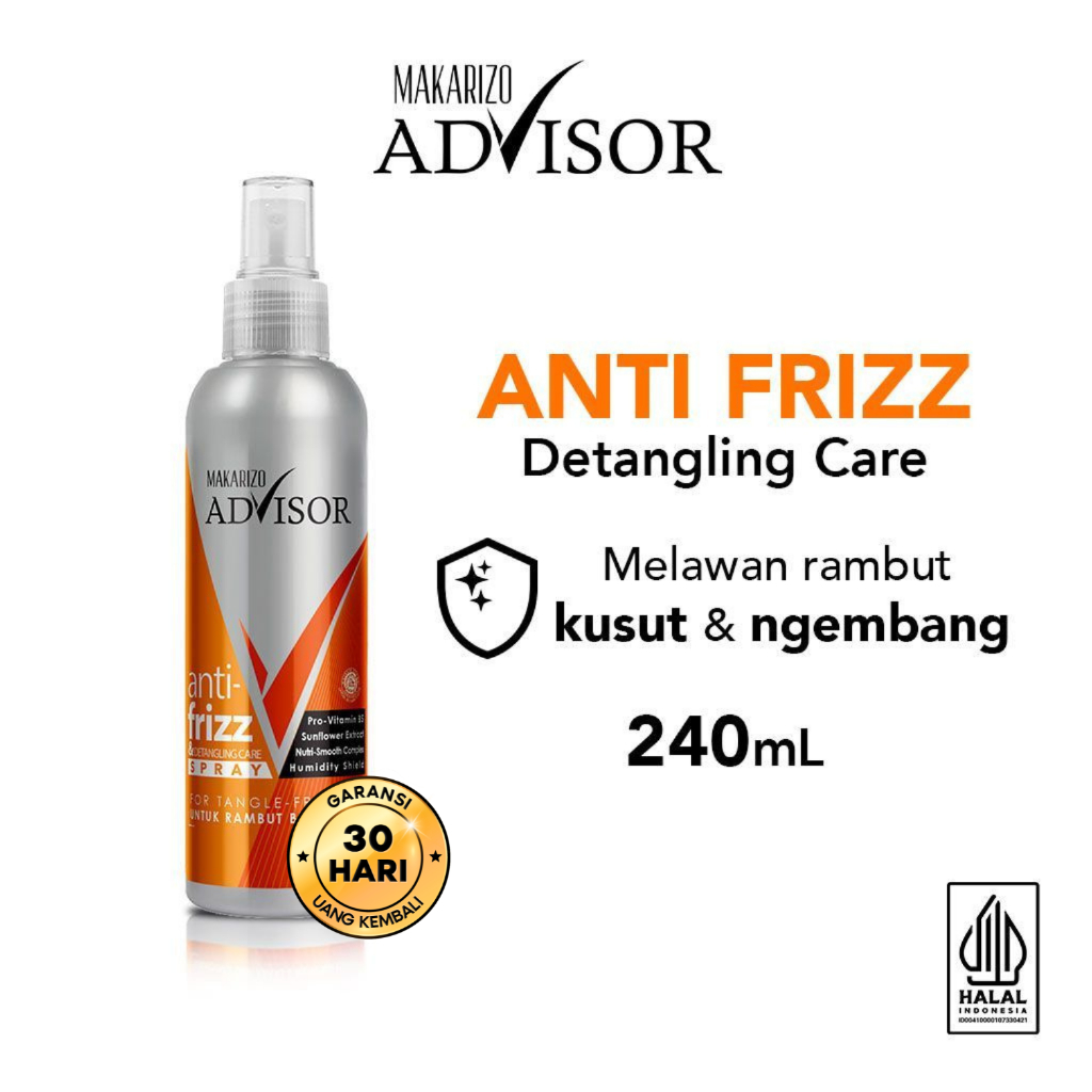Makarizo Advisor Anti Frizz & Detangling Care Spray 240 mL