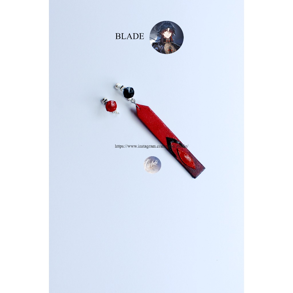 Anting Cosplay Blade - Honkai: Star Rail