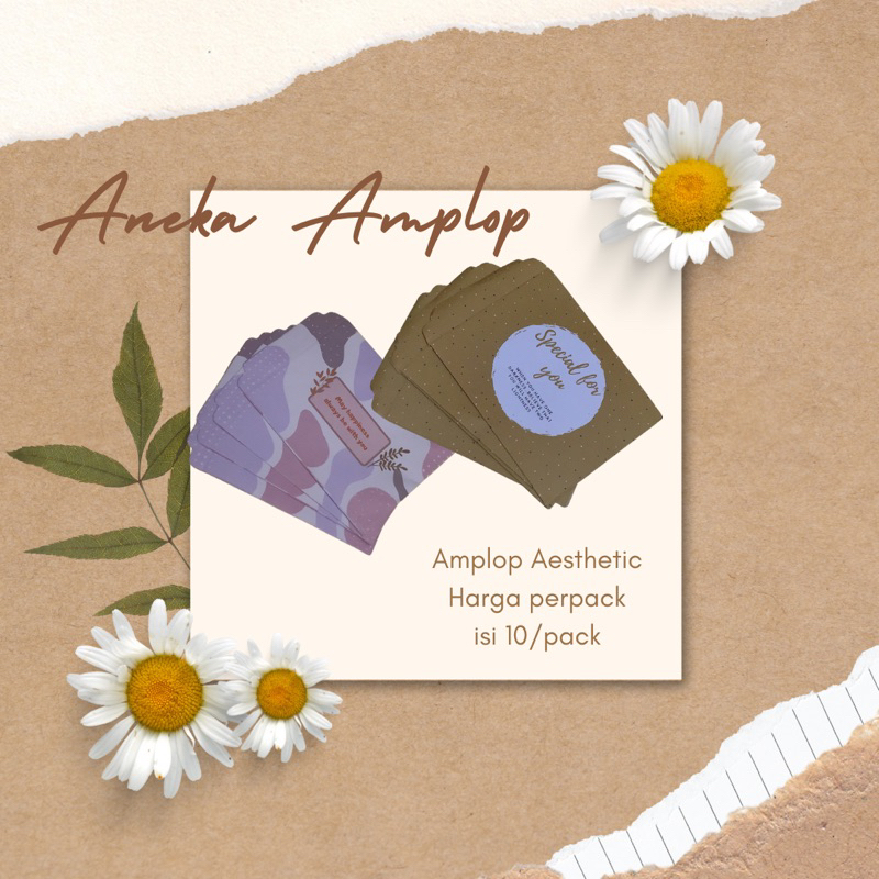 

ELORA - AMPLOP AESTHETIC - AMPLOP KONDANGAN - AMPLOP SERBAGUNA