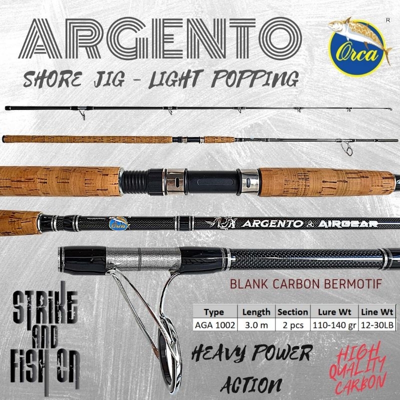 joran shore jig-light popping orca argento