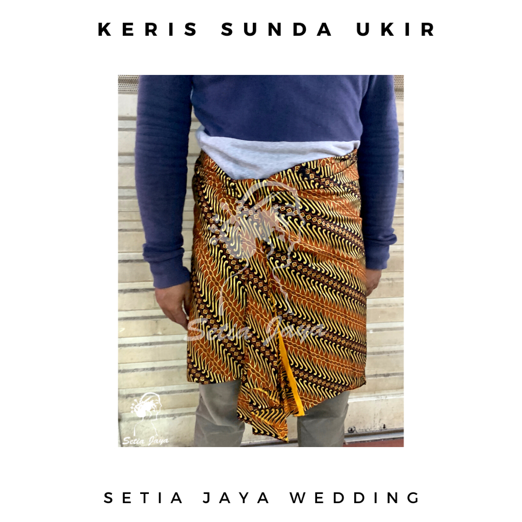 Kain Setengah Sunda/ Jarik Selempang Prodo/ Kain Wiron