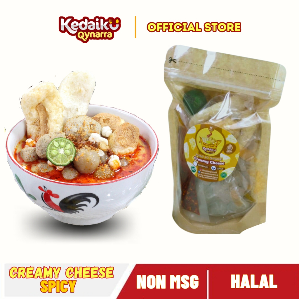 

BASO ACI TENGGIRI CREAMY CHEESE SPICY - NON MSG