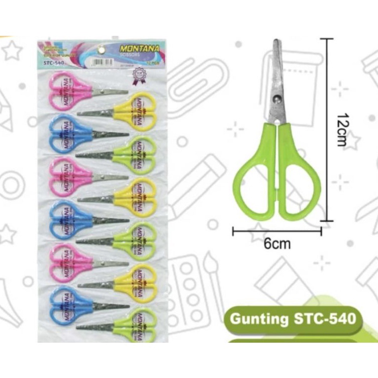 

➘ (12pc) gunting murah lembaran/TREND Terkini