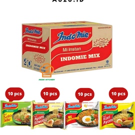 

KXKB6835 TERMURAH Indomie 1 dus Campur 4 Rasa Isi 40pcs/ Indomie Mie Instant 4 Varian Rasa isi 40pcs