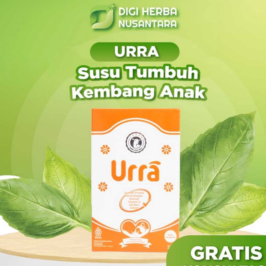 

RMHW8601 5.5 COD URRA Susu Kambing Saneen Untuk Penambah Berat Badan & Tinggi Badan Anak - 1 Box