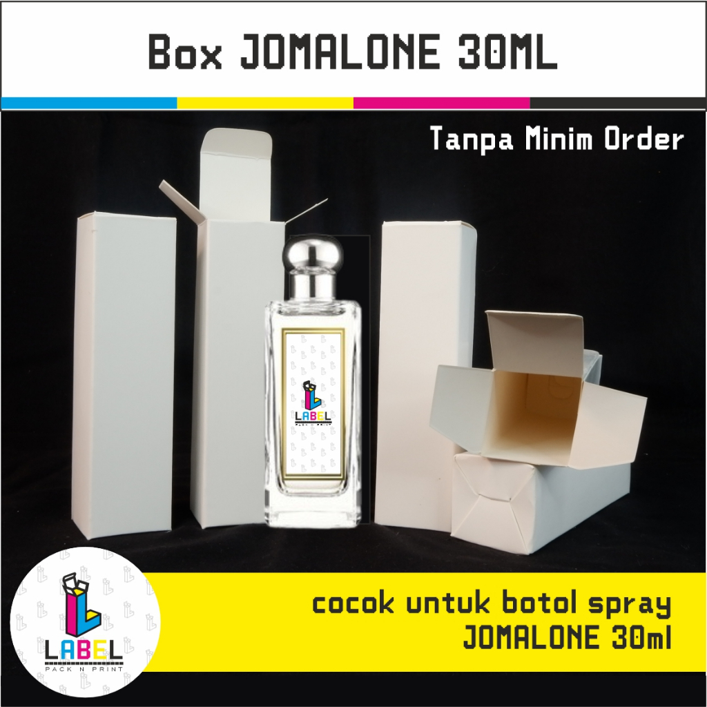Dus Kemasan / Box Parfum Jo Malonee 30ml POLOS - Harga Grosir