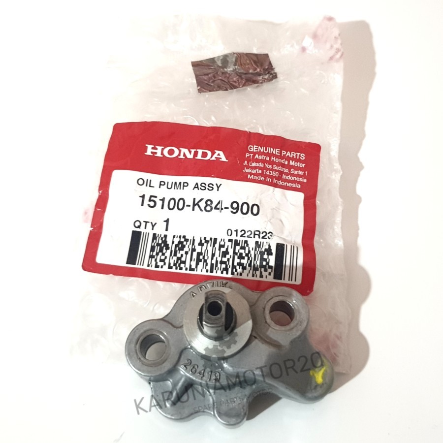 Pompa Oli Assy CRF 150L/Verza/Megapro New Original AHM 15100-K84-900