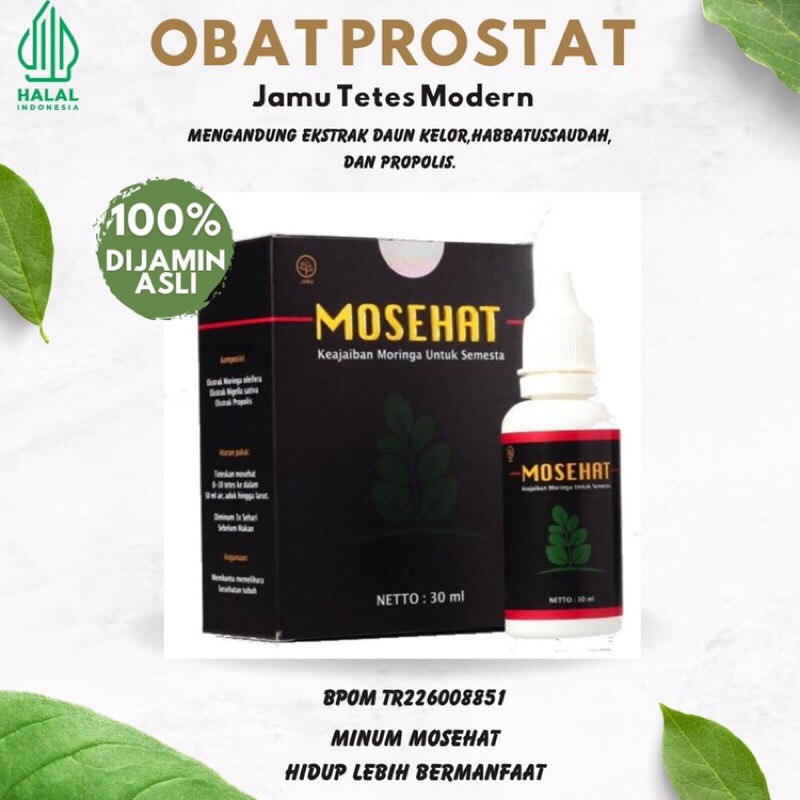 MOSEHAT OBAT PROSTAT HERBAL original ampuh mengobati tanpa efek samping