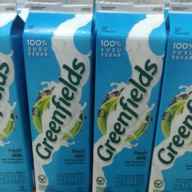 

TLMB7429 Ready Stok Susu Green fields Fresh Milk 1000ML / 1 LITER.