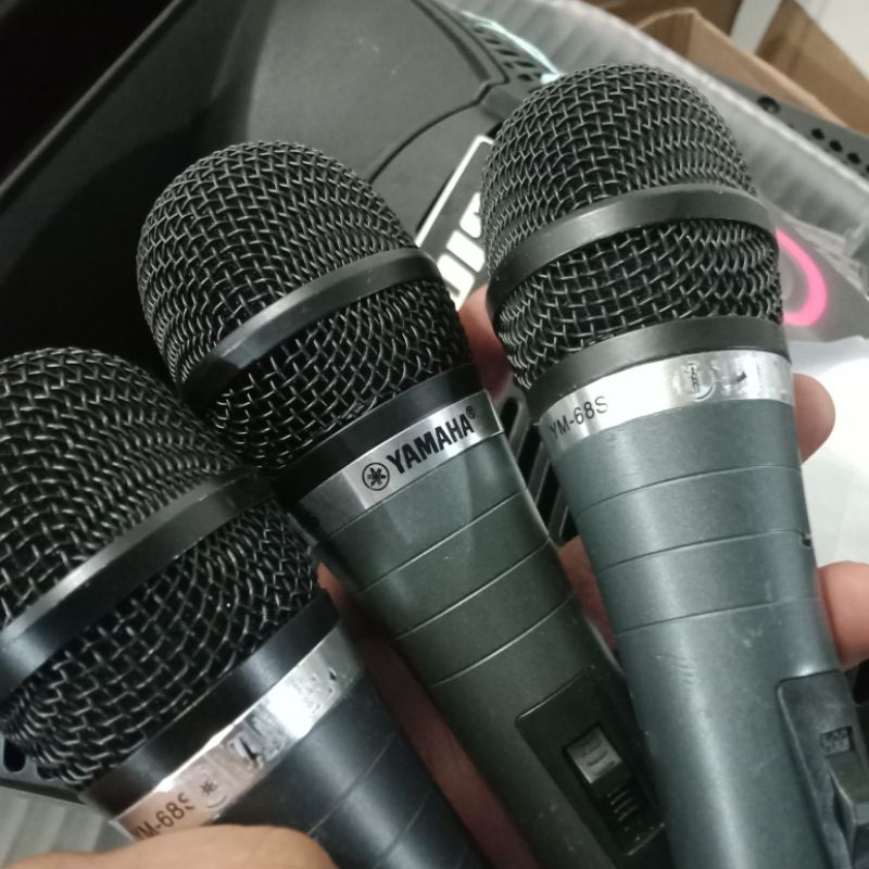 CUCI GUDANG MIC YAMAHA YM -68S FULL METAL TANPA SPUL MIC