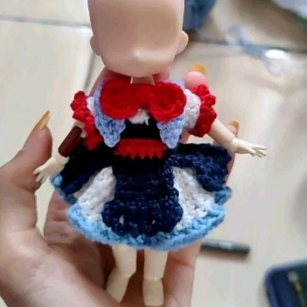 (CO LINK 1) Custom by req baju rajut nendoroid / baju nendoroid/