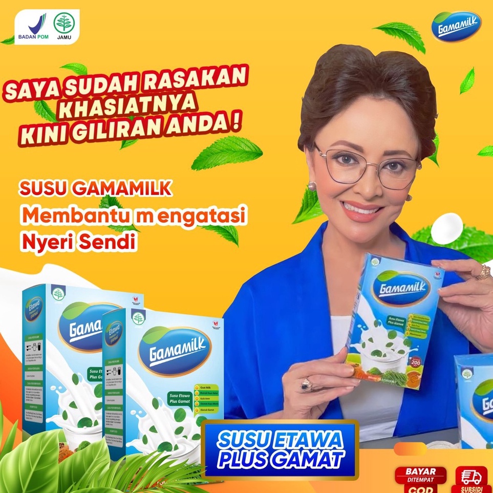 

BHKZ9150 ✔✔SALE✔✔ Gamamilk Susu Etawa Plus Gamat Rekomendasi Ilmiah Atasi Nyeri Sendi & Tulang