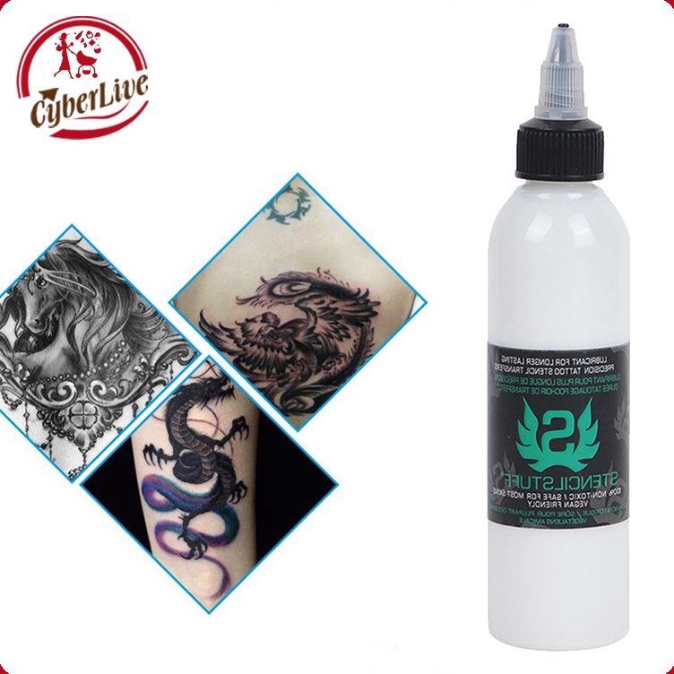 Produk Keren 120ml Stencil Stuff Tattoo Original Alat Transfer Tato Stencilstuff Tato Tranfer Gambar