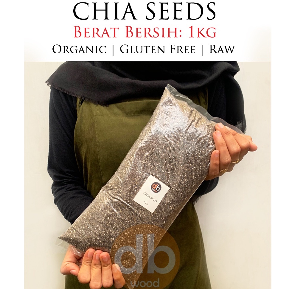 

Pr0duk Chia Seed 1kg ORGANIK Kualitas Oke