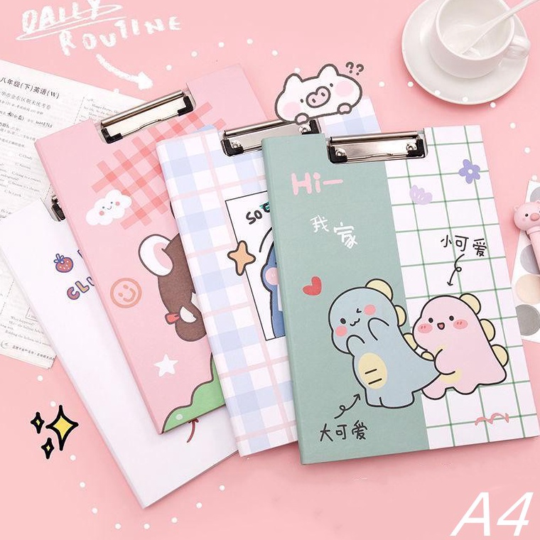 

Papan tulis kartun A4 dengan klip / klip karton