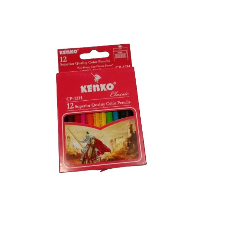 

Pensil 12 Warna KENKO CP-12H CLASIC Pendek