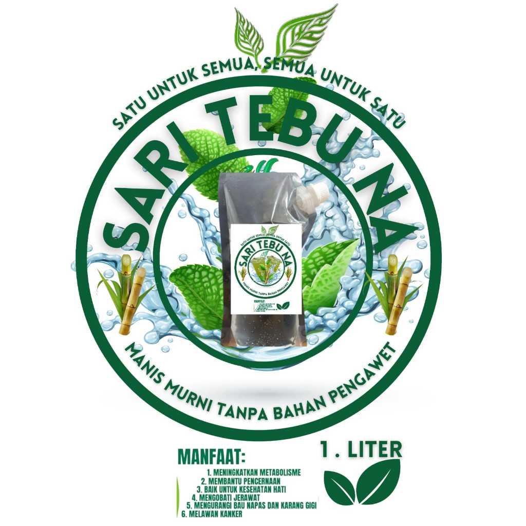 

Minuman Sari Tebu Manis Tanpa Bahan Pengawet Berkualitas dan Menjaga Kesehatan Paket 1 Liter