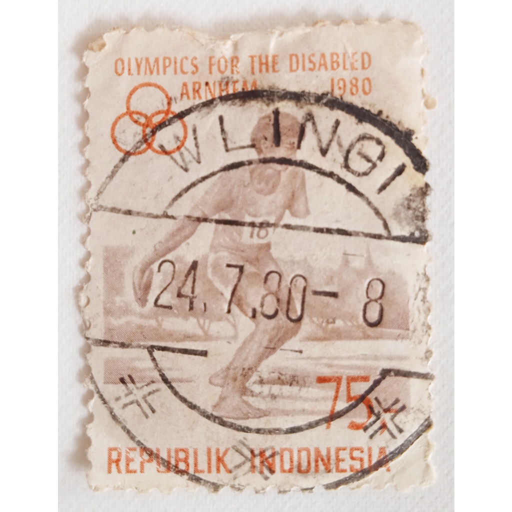

Perangko Lama Indonesia Tahun 1980 Olympic