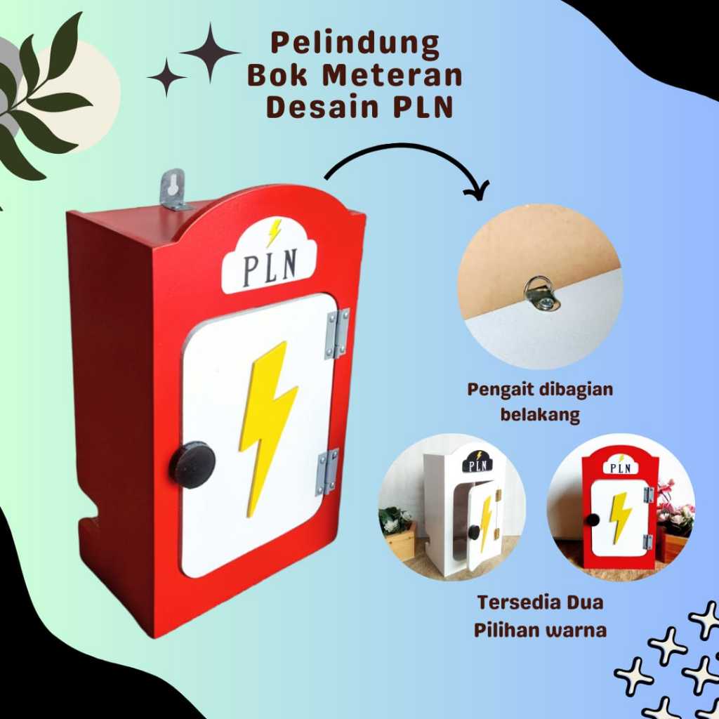 Box Meteran Listrik token pulsa shabby