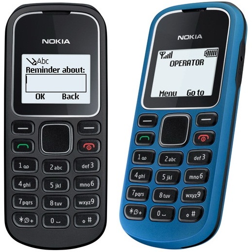 Nokia 1280 Fullset Handphone HP Jadul Baru Murah Senter Tipe Model Lama GSM