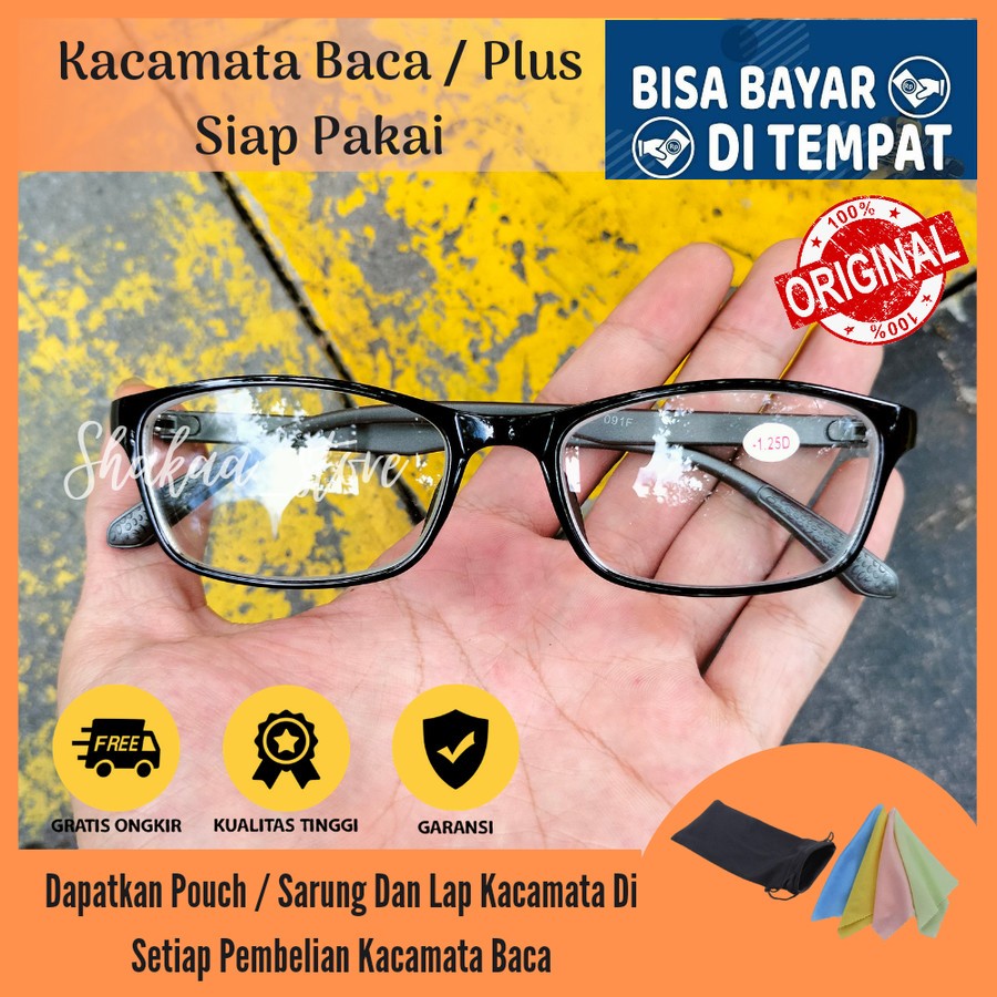 Termurah-Kacamata Minus Wanita Siap Pakai Model Oval Kecil Frame Lemes