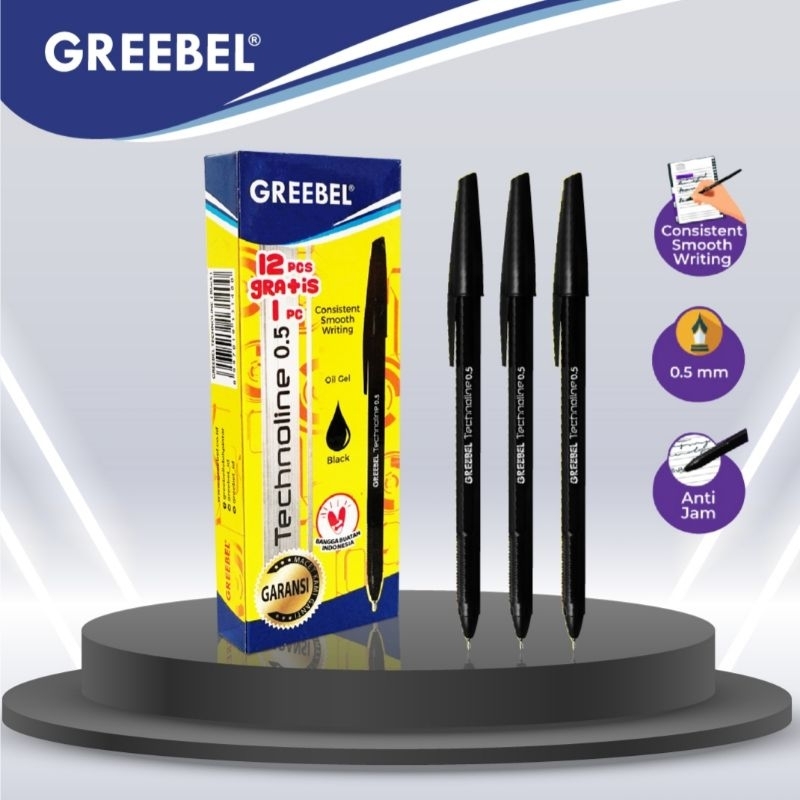 

Greebel Pen Technoline 0.5 Black